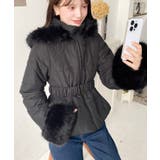 ベルト付きフードファーダウンジャケット | moment+ | 詳細画像20 