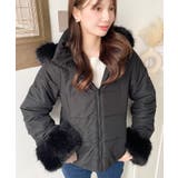 ベルト付きフードファーダウンジャケット | moment+ | 詳細画像22 