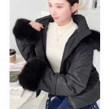 ベルト付きフードファーダウンジャケット | moment+ | 詳細画像27 