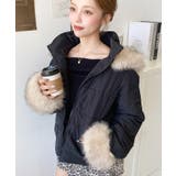 ベルト付きフードファーダウンジャケット | moment+ | 詳細画像29 