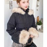 ベルト付きフードファーダウンジャケット | moment+ | 詳細画像32 