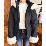 ベルト付きフードファーダウンジャケット | moment+ | 詳細画像38 