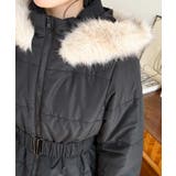 ベルト付きフードファーダウンジャケット | moment+ | 詳細画像40 