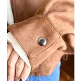 2WAYカラーフェイクスエードショートブルゾン | moment+ | 詳細画像29 