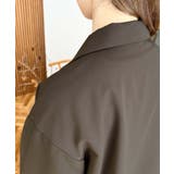 マットゴールド釦ダブルテーラードジャケット | moment+ | 詳細画像25 