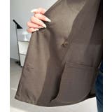 リネンタッチ半袖ダブルテーラージャケット | moment+ | 詳細画像25