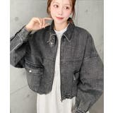 デニムショートブルゾン ヘビーウエイト | moment+ | 詳細画像7 