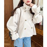 コットンライクツイルキャンディスリーブショートトレンチ | moment+ | 詳細画像12 