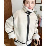 スエード×ボアフェイクムートンB-3ジャケットブルゾン | moment+ | 詳細画像8 