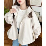 バックチュールレイヤードマウンテンパーカー コットンライクツイル | moment+ | 詳細画像13 