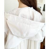 バックチュールレイヤードマウンテンパーカー コットンライクツイル | moment+ | 詳細画像23 