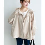 バックチュールレイヤードマウンテンパーカー コットンライクツイル | moment+ | 詳細画像31 