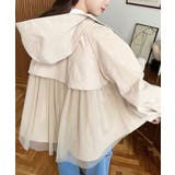 バックチュールレイヤードマウンテンパーカー コットンライクツイル | moment+ | 詳細画像35 