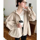 バックチュールレイヤードマウンテンパーカー コットンライクツイル | moment+ | 詳細画像43 