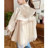 バックチュールレイヤードマウンテンパーカー コットンライクツイル | moment+ | 詳細画像44 