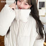 エコダウンスタンドカラーオーバーサイズブルゾン | moment+ | 詳細画像1 