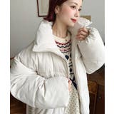 エコダウンスタンドカラーオーバーサイズブルゾン | moment+ | 詳細画像10 