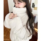 エコダウンスタンドカラーオーバーサイズブルゾン | moment+ | 詳細画像11 