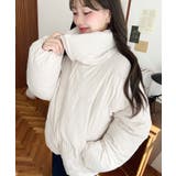 エコダウンスタンドカラーオーバーサイズブルゾン | moment+ | 詳細画像12 