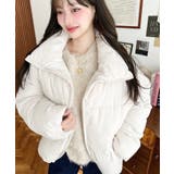 エコダウンスタンドカラーオーバーサイズブルゾン | moment+ | 詳細画像13 