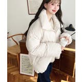 エコダウンスタンドカラーオーバーサイズブルゾン | moment+ | 詳細画像14 