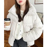 エコダウンスタンドカラーオーバーサイズブルゾン | moment+ | 詳細画像16 