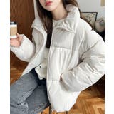 エコダウンスタンドカラーオーバーサイズブルゾン | moment+ | 詳細画像17 