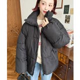 エコダウンスタンドカラーオーバーサイズブルゾン | moment+ | 詳細画像20 