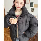 エコダウンスタンドカラーオーバーサイズブルゾン | moment+ | 詳細画像23 