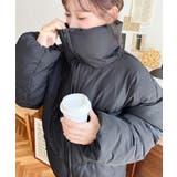 エコダウンスタンドカラーオーバーサイズブルゾン | moment+ | 詳細画像29 