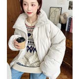 エコダウンスタンドカラーオーバーサイズブルゾン | moment+ | 詳細画像9 