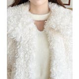 衿付きプードルフェイクファーブルゾン | moment+ | 詳細画像10 