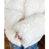 衿付きプードルフェイクファーブルゾン | moment+ | 詳細画像13 