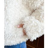 衿付きプードルフェイクファーブルゾン | moment+ | 詳細画像16 