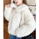 衿付きプードルフェイクファーブルゾン | moment+ | 詳細画像6 