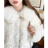 衿付きプードルフェイクファーブルゾン | moment+ | 詳細画像7 