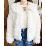 衿付きプードルフェイクファーブルゾン | moment+ | 詳細画像9 