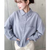 エステルスラブショート丈長袖シャツ | moment+ | 詳細画像11 