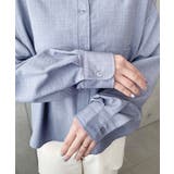 エステルスラブショート丈長袖シャツ | moment+ | 詳細画像17 