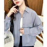 エステルスラブショート丈長袖シャツ | moment+ | 詳細画像21 