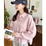 エステルスラブショート丈長袖シャツ | moment+ | 詳細画像26 