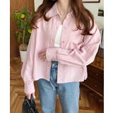 エステルスラブショート丈長袖シャツ | moment+ | 詳細画像29 