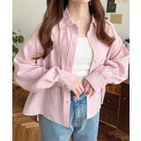 エステルスラブショート丈長袖シャツ | moment+ | 詳細画像31 