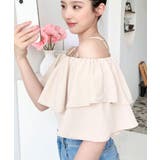 2WAYオフショルフリルブラウス | moment+ | 詳細画像12 