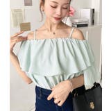 2WAYオフショルフリルブラウス | moment+ | 詳細画像17 