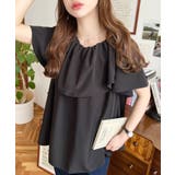 2WAYオフショルフリルブラウス | moment+ | 詳細画像23 