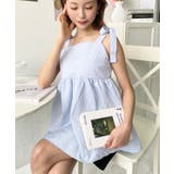 エンボスふくれフラワージャガード肩リボンペプラムビスチェ | moment+ | 詳細画像18 