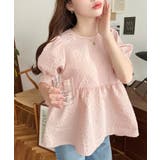 エンボスふくれフラワージャガード | moment+ | 詳細画像12 