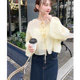 前後2WAYボリュームスリーブショート丈＆レギュラー丈リボンカーディガン | moment+ | 詳細画像28 