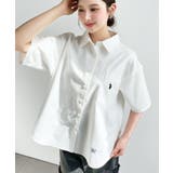 U.S.POLO ASSN.ワンポイント刺繍半袖オックスシャツ | moment+ | 詳細画像20 